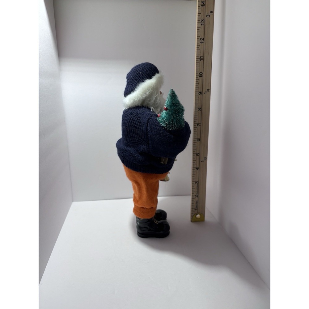 Santa's Workshop Handcrafted Collectibles 11" Santa‎ Auburn Tigers Christmas - Picture 2 of 4